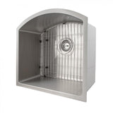 ZLINE 22" Undermount Stainless Gateway Series Bowl Sink, SCS-22