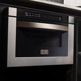 ZLINE 24" 1.2 cu. ft. Microwave Drawer in Stainless Steel, MWD-1
