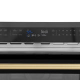 ZLINE 24" Convection Microwave, Black Stainless, Bronze MWOZ-24-BS-CB