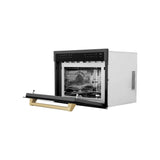 ZLINE 24" Convection Microwave, Black Stainless, Bronze MWOZ-24-BS-CB