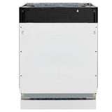 ZLINE 24" Dishwasher, Custom Panel Ready, Stainless Tub, 3rd Rack, DWV-24