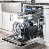 ZLINE 24" Dishwasher in Custom Panel Ready, Stainless Tub, DWV-304-24