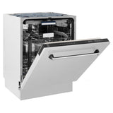 ZLINE 24" Dishwasher in Custom Panel Ready, Stainless Tub, DWV-304-24