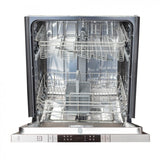 ZLINE 24" Dishwasher in DuraSnow® Stainless, Modern Handle, DW-SN-24