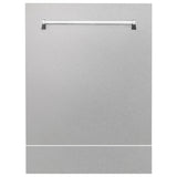 ZLINE 24" Dishwasher in DuraSnow Stainless panel, Stainless Tub, DWV-SN-24