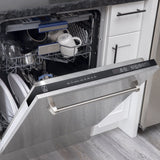 ZLINE 24" Dishwasher in DuraSnow Stainless panel, Stainless Tub, DWV-SN-24
