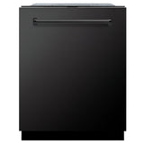 ZLINE 24 in. Panel-Included Monument Series 3rd Rack Top Touch Control Dishwasher with Color Options and Stainless Steel Tub DWMT-BS-24
