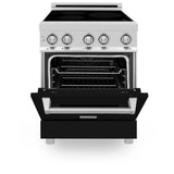 ZLINE 24" Induction Range with a 3 Element Stove and Electric Oven in Stainless Steel RAIND-BLM-24