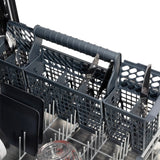ZLINE 24" Monument, 3rd Rack, Dishwasher, Black Door, DWMT-BLM-24