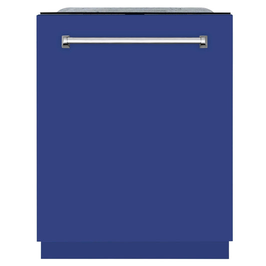 ZLINE 24" Monument, 3rd Rack Dishwasher, Blue Door, DWMT-BM-24
