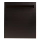 ZLINE 24" Top Control Dishwasher, Stainless Steel Tub, DW-ORB-H-24