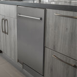 ZLINE 24" Top Control Dishwasher, Stainless Tub, DW-304-H-24