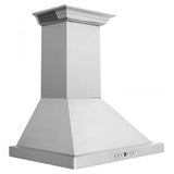 ZLINE 24" Wall Range Hood, Built-in CrownSound® Bluetooth Speakers, KBCRN-BT-24