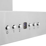 ZLINE 24" Wall Range Hood, Stainless Steel, Crown Molding, KECRN-24