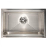 ZLINE 27" Undermount Single Bowl Ledge Sink Stainless Steel, SLS-27