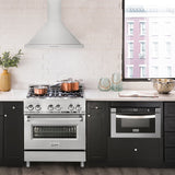 ZLINE 30" Alpine Series Wall Range Hood, Stainless, ALP10WL-30