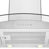ZLINE 30" Alpine Wall Range Hood, Stainless Steel, ALP70WL-30