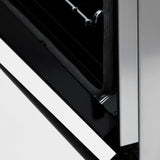 ZLINE 30" Autograph Dual Fuel Range, White Door, RAZ-WM-30-MB