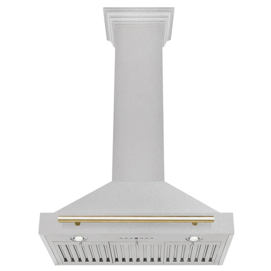 ZLINE 30" Autograph Stainless Wall Range Hood KB4SNZ-30-G