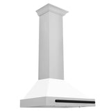 ZLINE 30" Autograph Stainless Wall Range Hood KB4STZ-WM30-MB