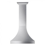 ZLINE 30" Designer Snow Stainless Finish Wall Range Hood, 8632S-30