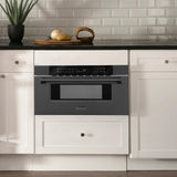 ZLINE 30" Microwave Drawer in Black Stainless MWD-30-BS