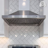 ZLINE 30" Outdoor/Indoor Stainless Steel Wall Range Hood, KB-304-30