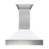 ZLINE 30" Snow Finish Wall Range Hood, White Matte Shell, 8654WM-30