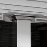 ZLINE 30" Stainless Steel Wall Range Hood, Crown Molding, KL2CRN-30