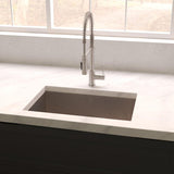 ZLINE 30" Undermount Single Bowl Sink DuraSnow Stainless Steel, SRS-30S