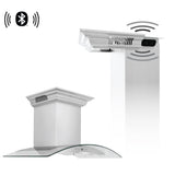 ZLINE 30" Wall Mount Range Hood, Bluetooth Speakers, KN4CRN-BT-30
