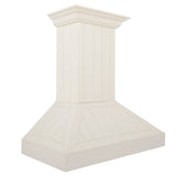 ZLINE 30" Wooden Wall Mount Range Hood in Cottage White, KPTT-30
