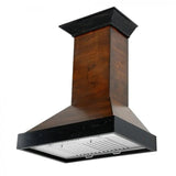 ZLINE 30" Wooden Wall Range Hood, Crown Molding KBAR-30