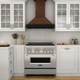ZLINE 30" Wooden Wall Range Hood, Crown Molding KBAR-30