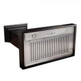 ZLINE 30" Wooden Wall Range Hood in Black - KPCC-30