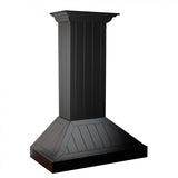 ZLINE 30" Wooden Wall Range Hood in Black - KPCC-30