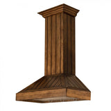 ZLINE 30" Wooden Wall Range Hood, Rustic Light, KPLL-30