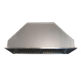 ZLINE 34" Indoor/Outdoor Stainless Steel RangeHood Insert, 698-304-34