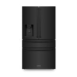 ZLINE 36" 21.6 cu. ft French Door Refrigerator with Water and Ice Dispenser in Stainless Steel RFM-W-36-BS