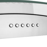 ZLINE 36" Alpine Island Range Hood, Stainless Steel, ALP70IS-36