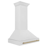 ZLINE 36" Autograph Edition Fingerprint Resistant Stainless Steel Range Hood 8654SNZ-36-CB