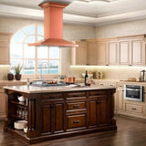 ZLINE 36" Copper Island Range Hood 8KL3iC-36