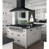 ZLINE 36" Designer Series Oil-Rubbed Bronze Island Range Hood, 8KL3iB-36
