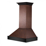 ZLINE 36" Hand-Hammered Copper Finish Wall Range Hood, 655-HBXXX-36