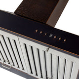 ZLINE 36" Hand-Hammered Copper Wall Range Hood, KB2-HBXXX-36
