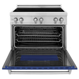 ZLINE 36" Induction Range in DuraSnow Stainless Steel RAIND-BM-36