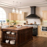 ZLINE 36" Oil-Rubbed Bronze Wall Range Hood, 8667B-36