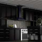 ZLINE 36" Oil-Rubbed Bronze Wall Range Hood, 8KBB-36