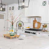 ZLINE 36" Rangetop, DuraSnow Stainless, MatteBlack Accents, RTSZ-36-MB