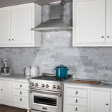 ZLINE 36" Snow Finished Stainless Steel Wall Mount Range Hood, 8KBS-36
